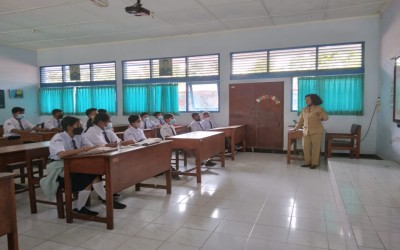 Pembelajaran Tatap Muka 100% Siswa masuk semua